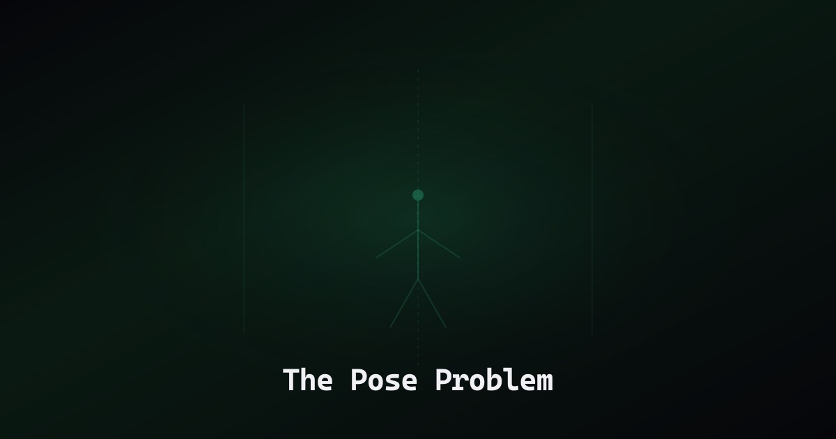 The Pose Problem: Why Text Can't Describe What Your Eyes See in a Second